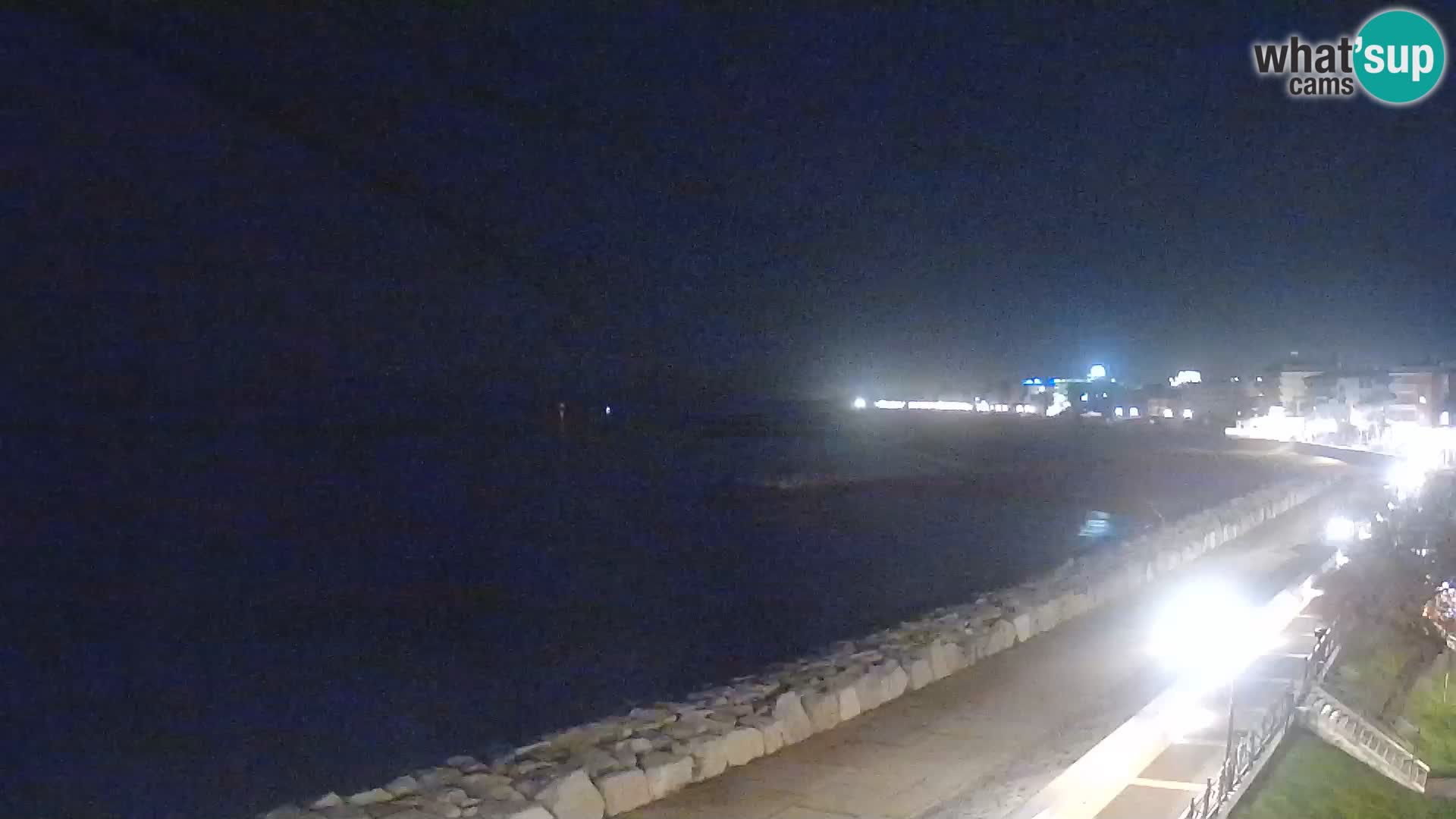 Webcam Caorle Ponente – Blick von Marinai di Caorle