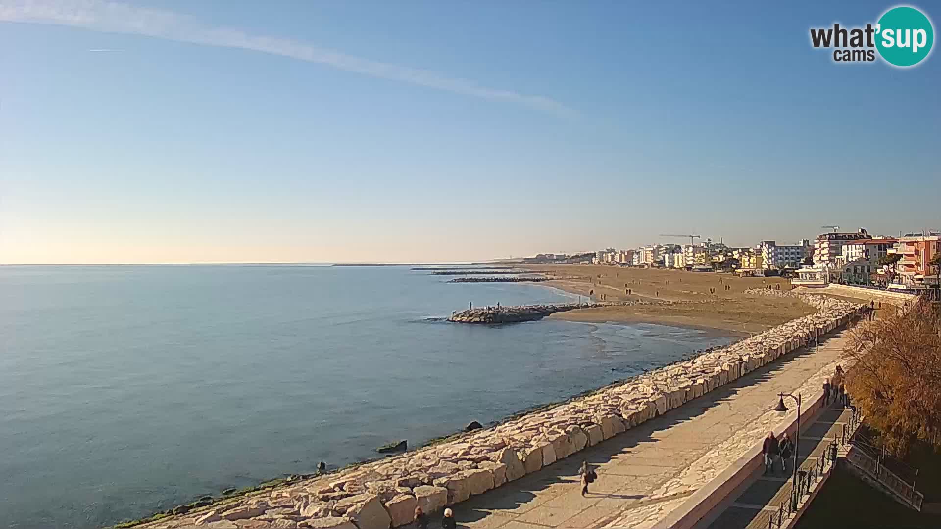 Webcam Caorle Ponente – panorama dall’ASS. Marinai di Caorle