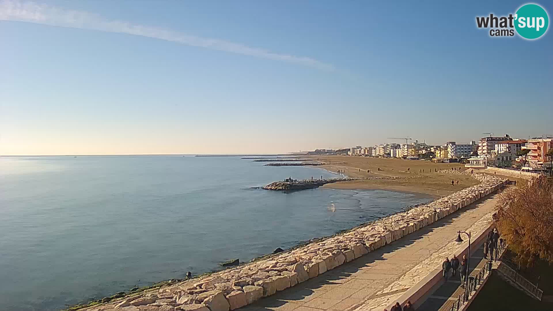 Kamera Caorle Ponente – Pogled iz “Marinai di Caorle”