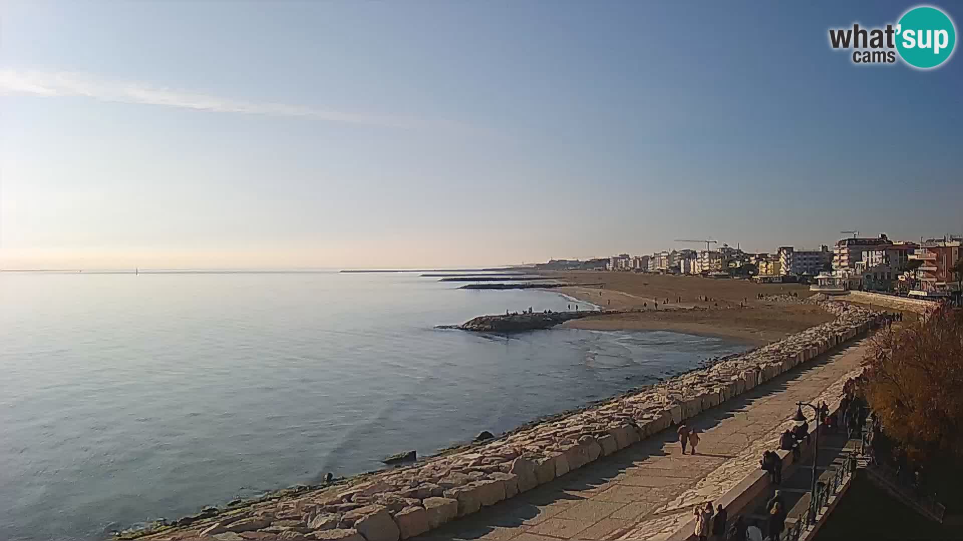 Webcam Caorle Ponente – Vista desde Marinai di Caorle
