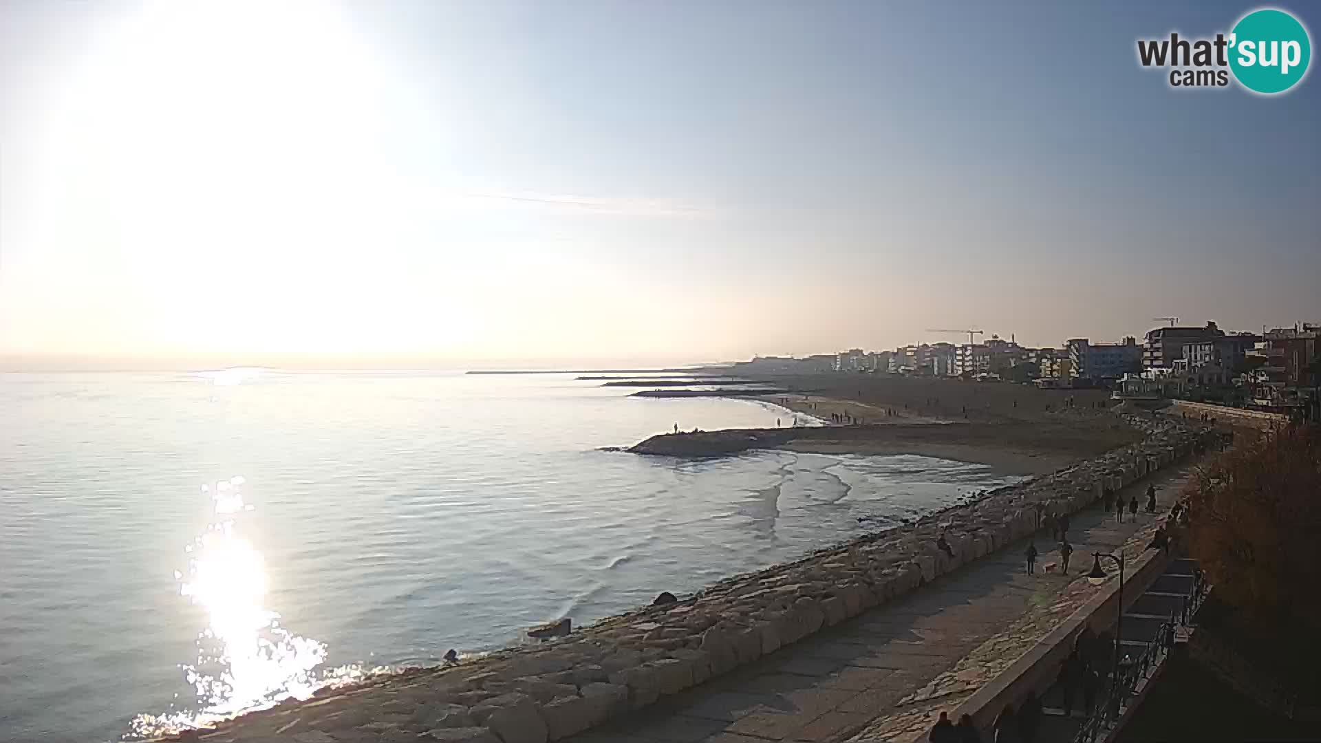 Webcam Caorle Ponente – Vista desde Marinai di Caorle