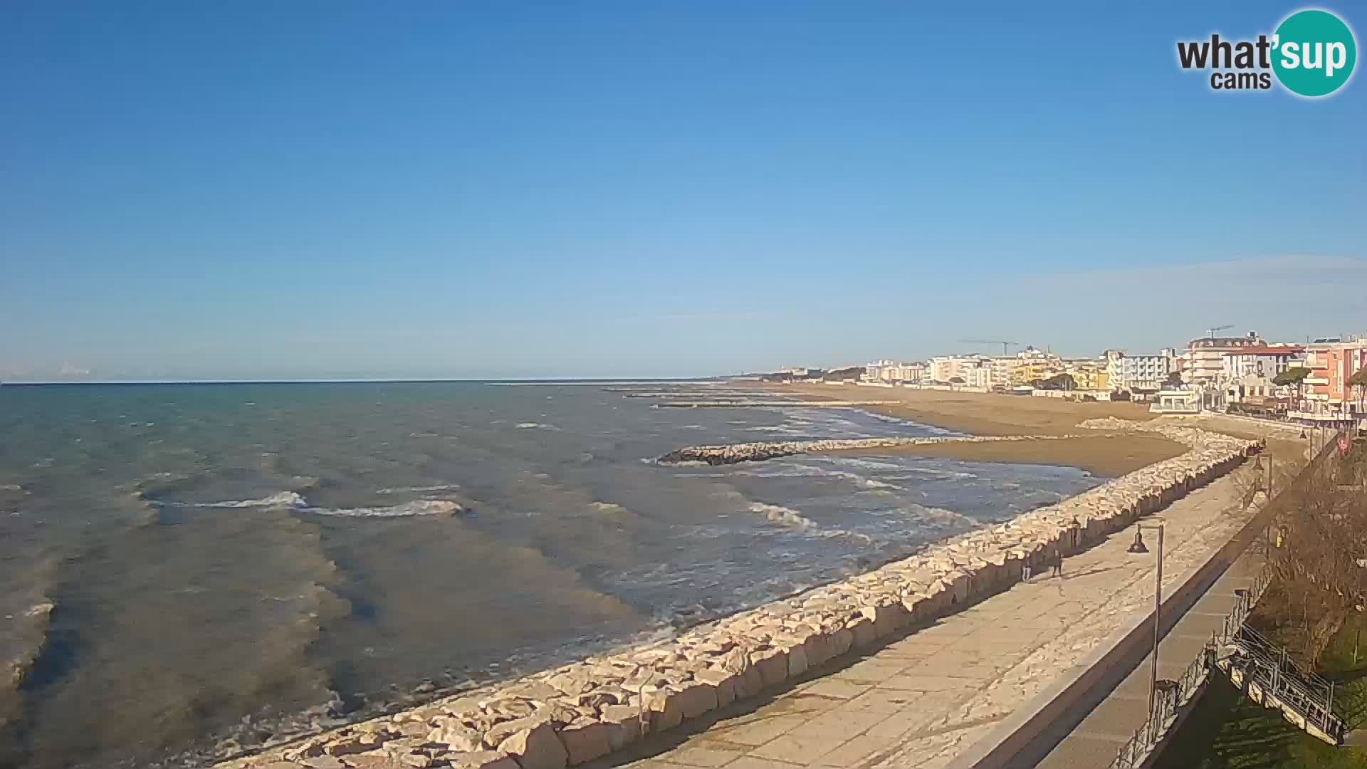 Webcam Caorle Ponente – View from Marinai di Caorle