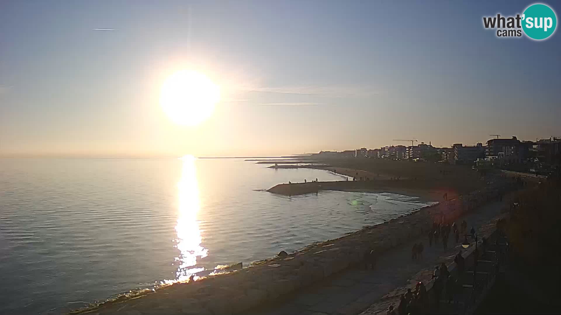 Webcam Caorle Ponente – Vista desde Marinai di Caorle