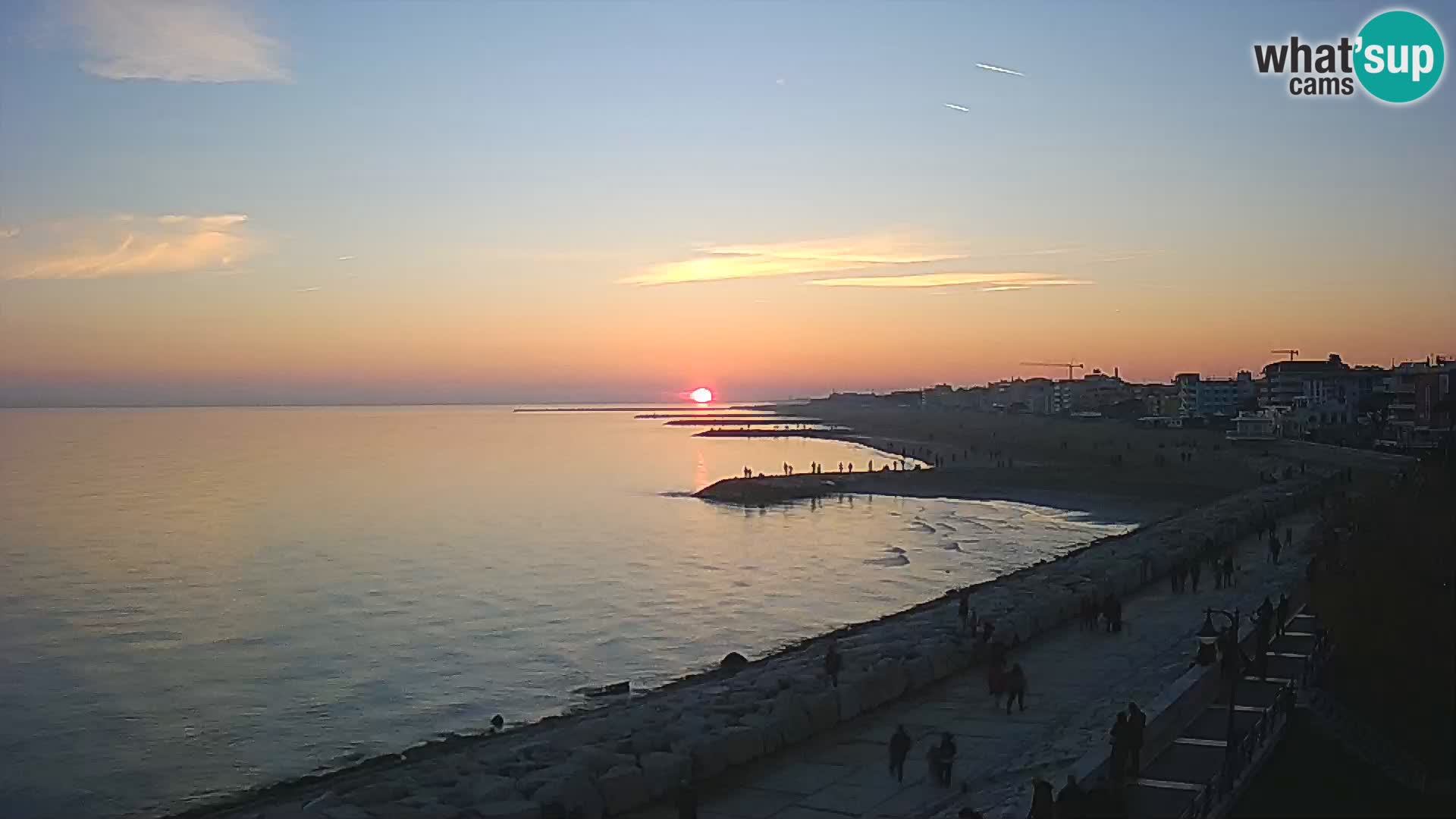Webcam Caorle Ponente – panorama dall’ASS. Marinai di Caorle