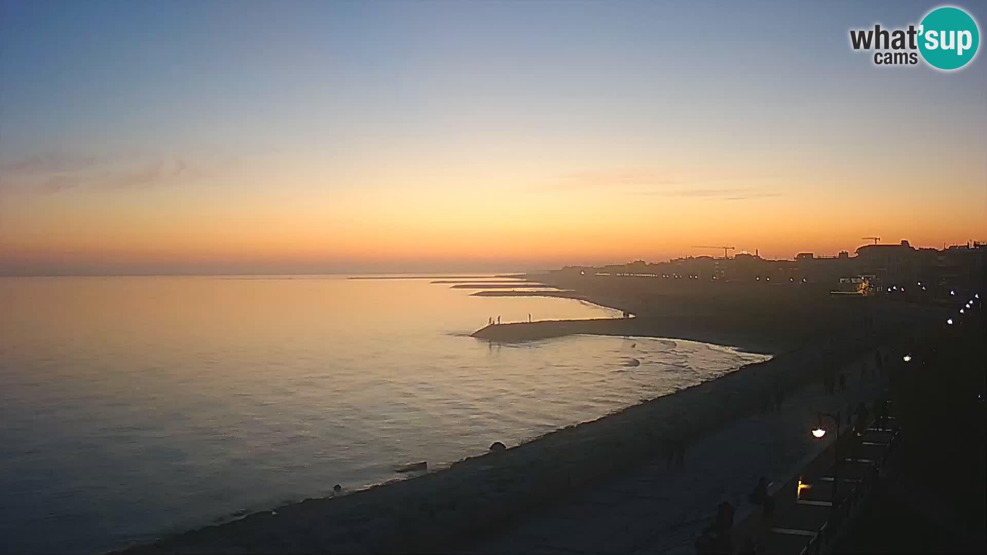Webcam Caorle Ponente – View from Marinai di Caorle
