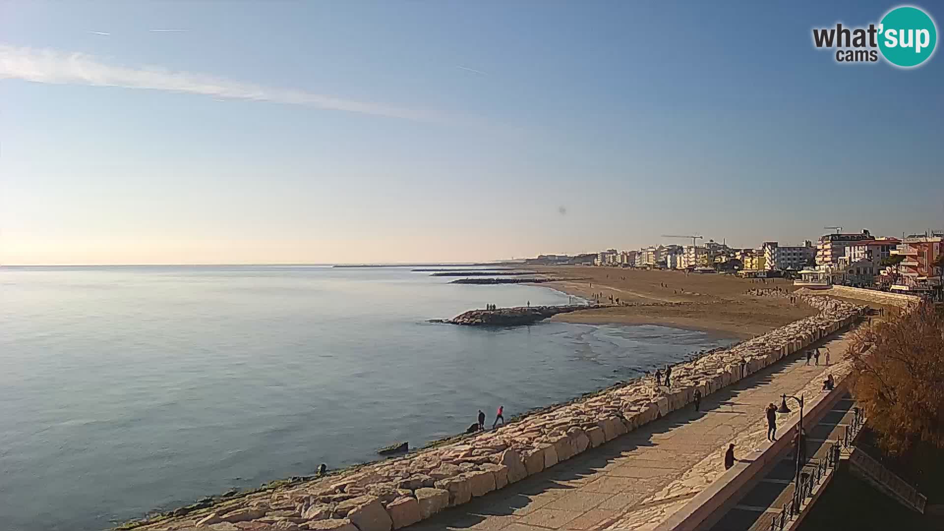 Webcam Caorle Ponente – panorama dall’ASS. Marinai di Caorle
