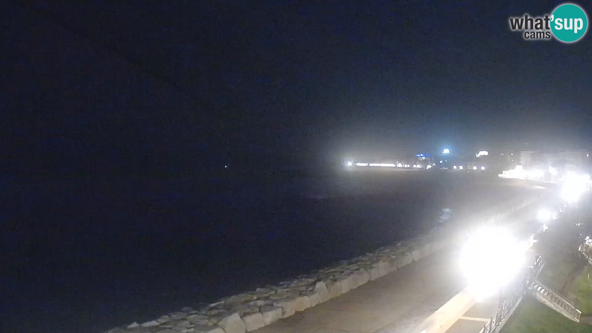 Webcam Caorle Ponente – Vue depuis les Marinai di Caorle