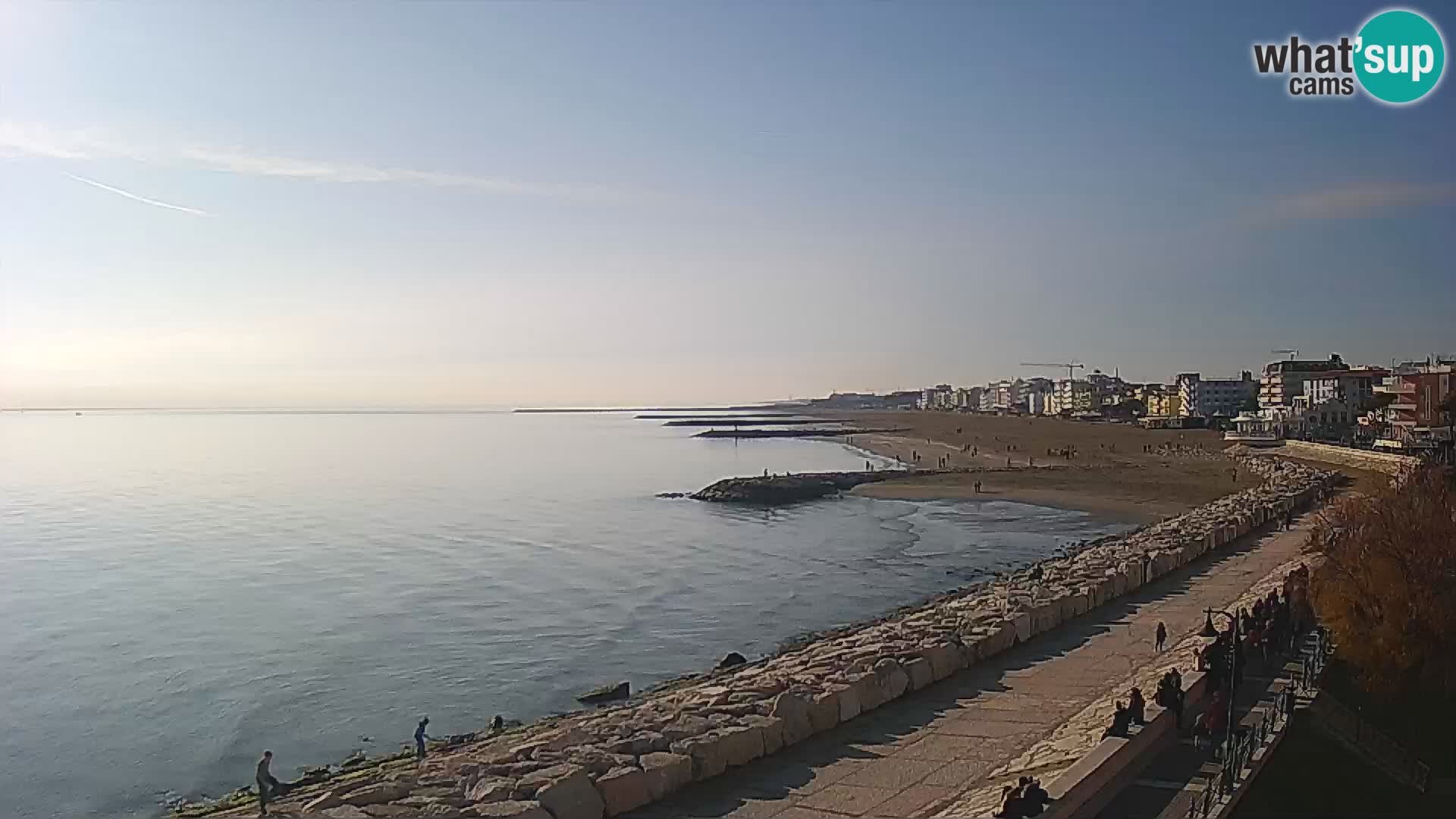 Webcam Caorle Ponente – Vista desde Marinai di Caorle