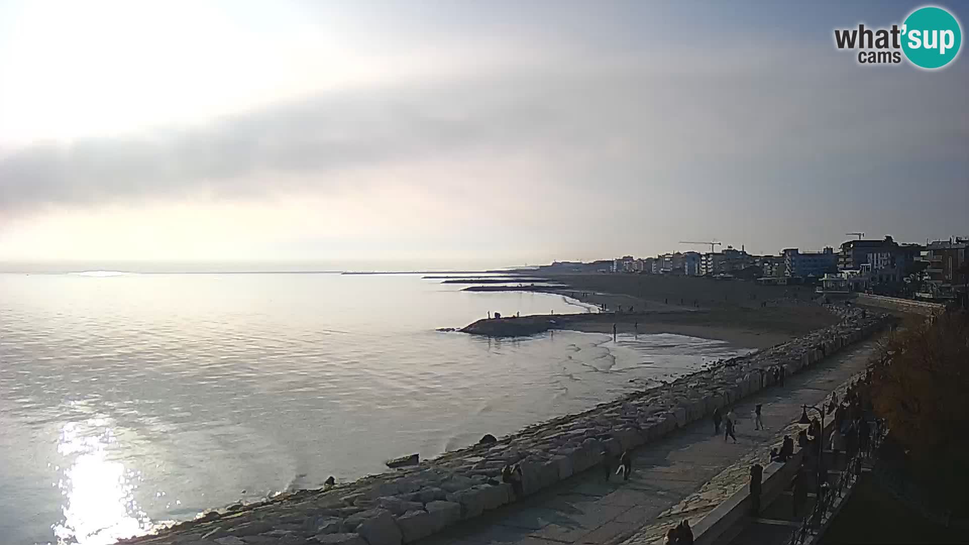 Webcam Caorle Ponente – View from Marinai di Caorle