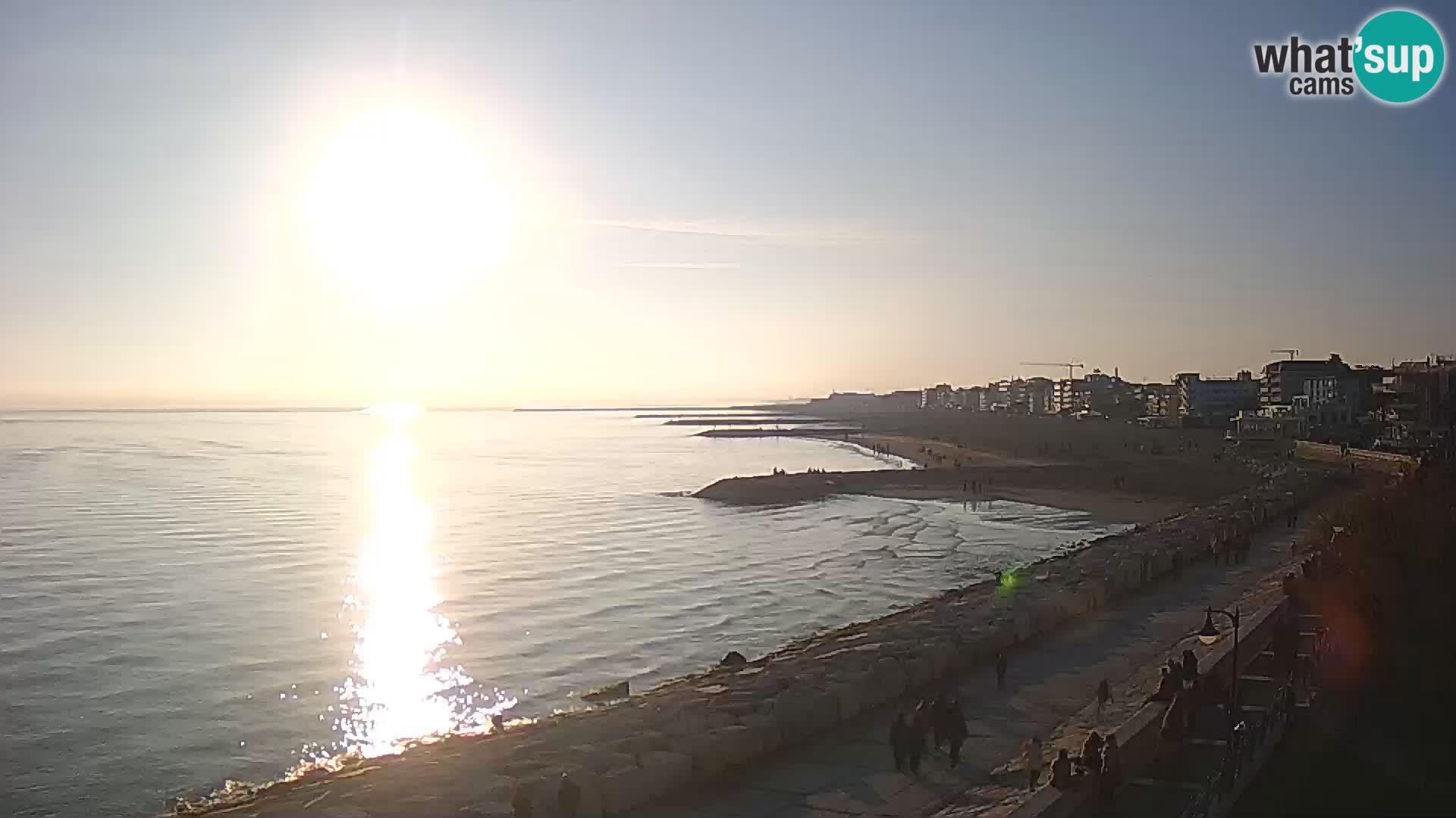 Webcam Caorle Ponente – Vista desde Marinai di Caorle