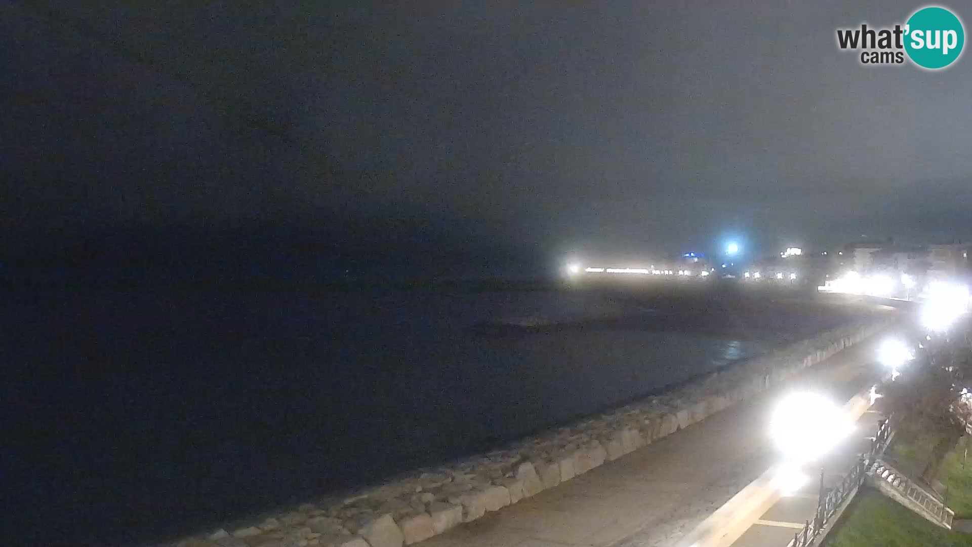 Webcam Caorle Ponente – Vue depuis les Marinai di Caorle