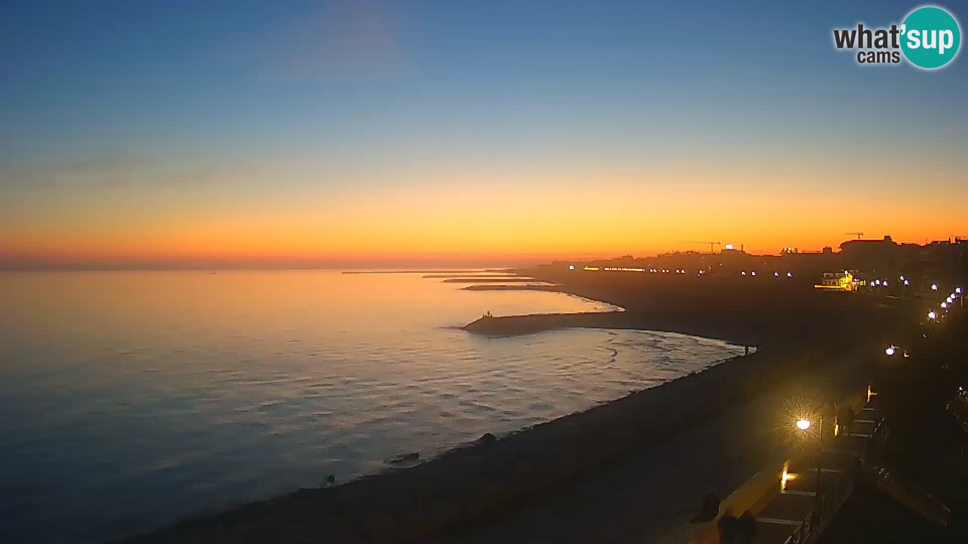 Webcam Caorle Ponente – View from Marinai di Caorle