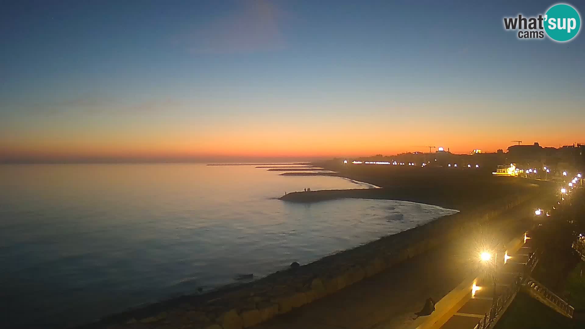 Webcam Caorle Ponente – Vista desde Marinai di Caorle