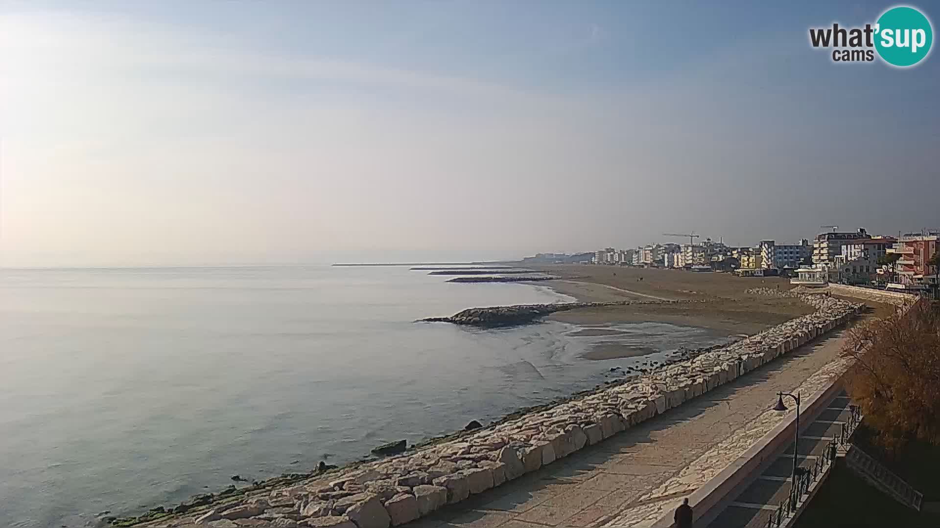 Webcam Caorle Ponente – View from Marinai di Caorle
