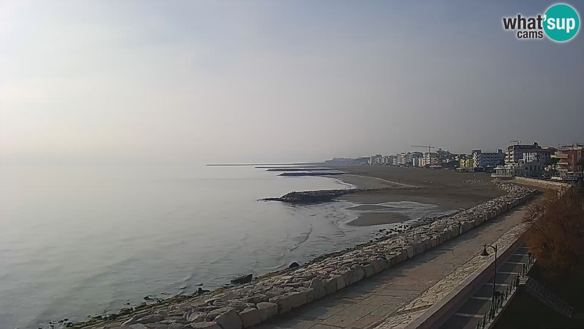 Webcam Caorle Ponente – Vue depuis les Marinai di Caorle