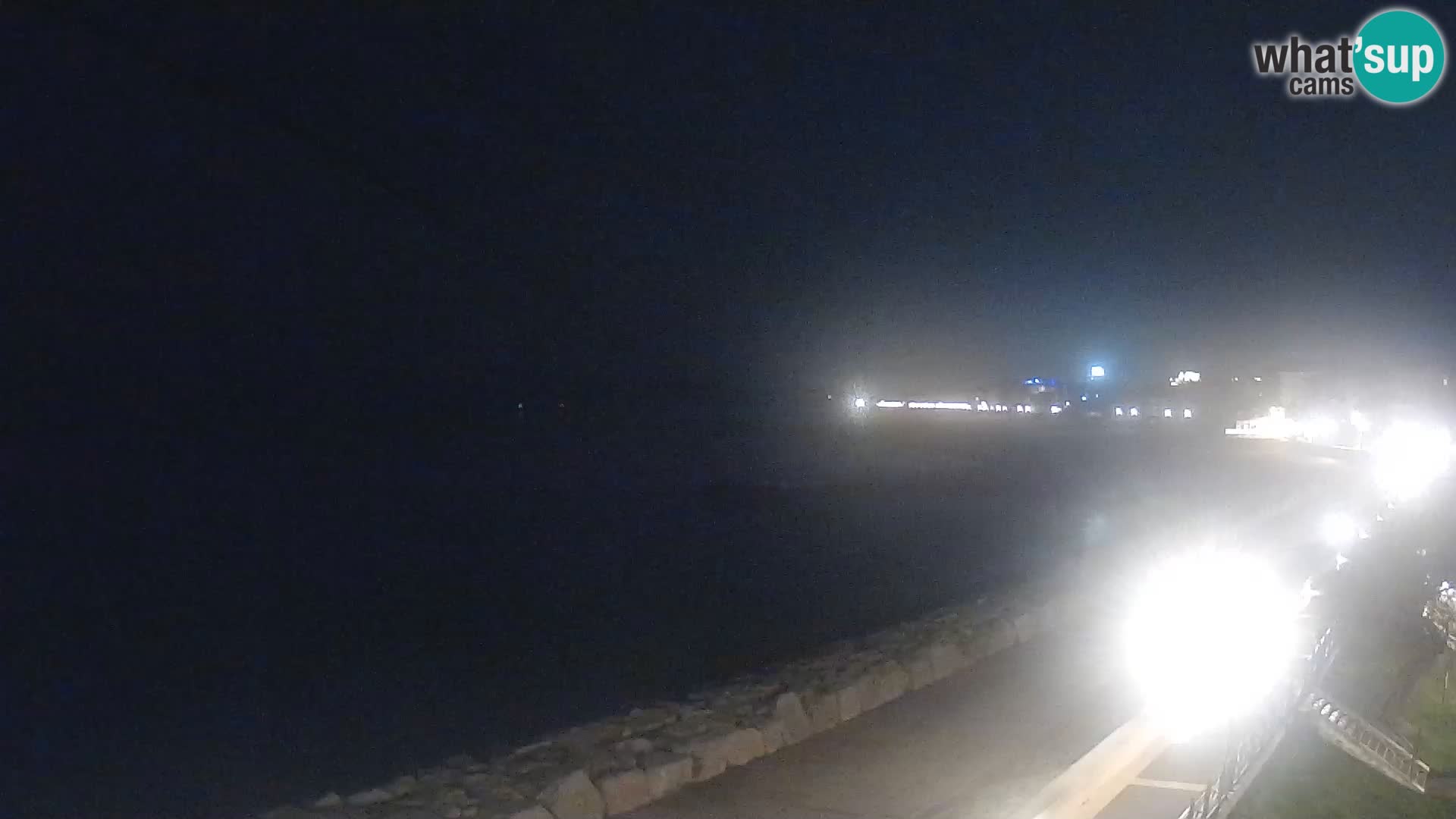 Webcam Caorle Ponente – Blick von Marinai di Caorle