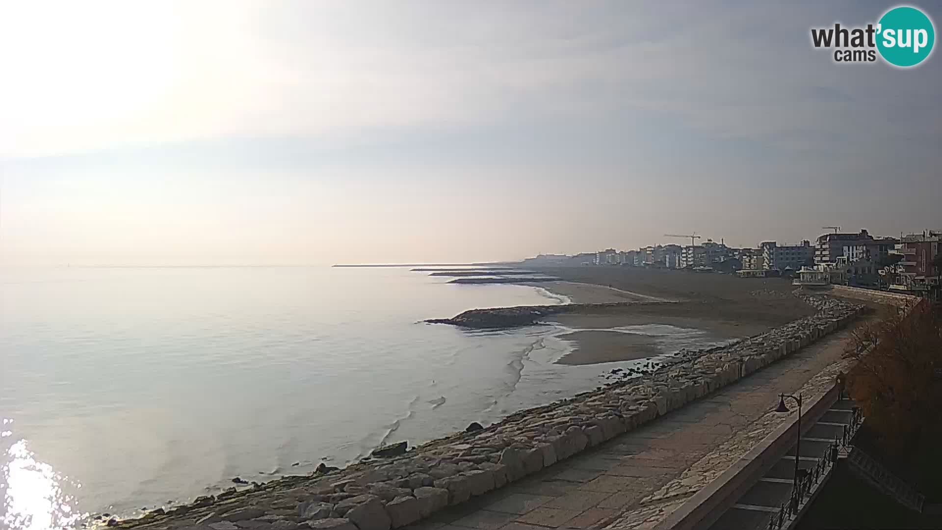 Webcam Caorle Ponente – Vue depuis les Marinai di Caorle