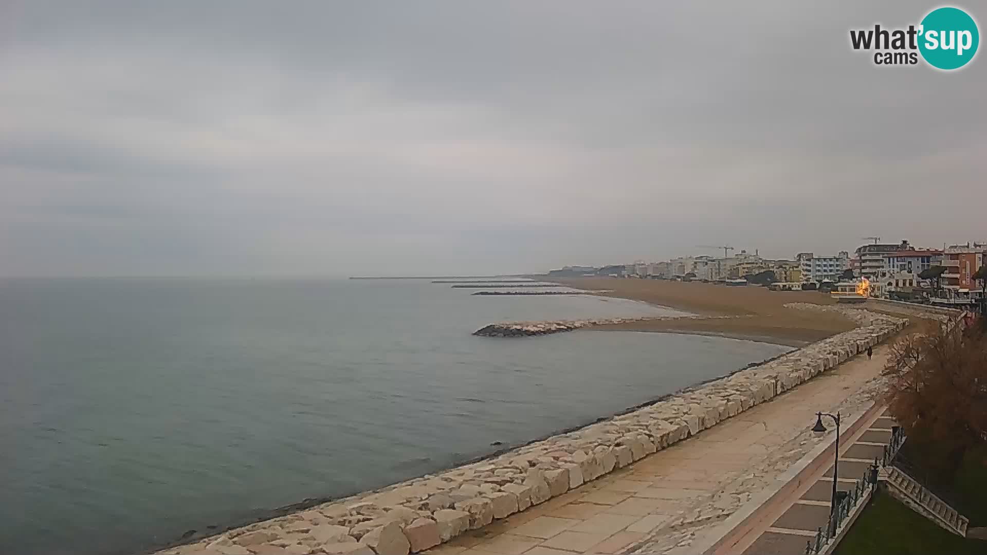 Webcam Caorle Ponente – Blick von Marinai di Caorle