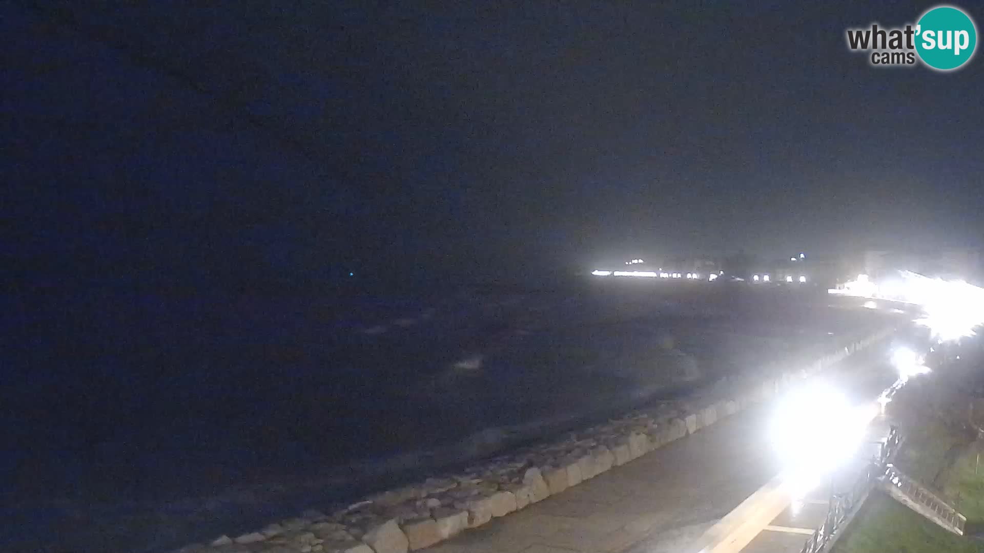 Webcam Caorle Ponente – Vue depuis les Marinai di Caorle