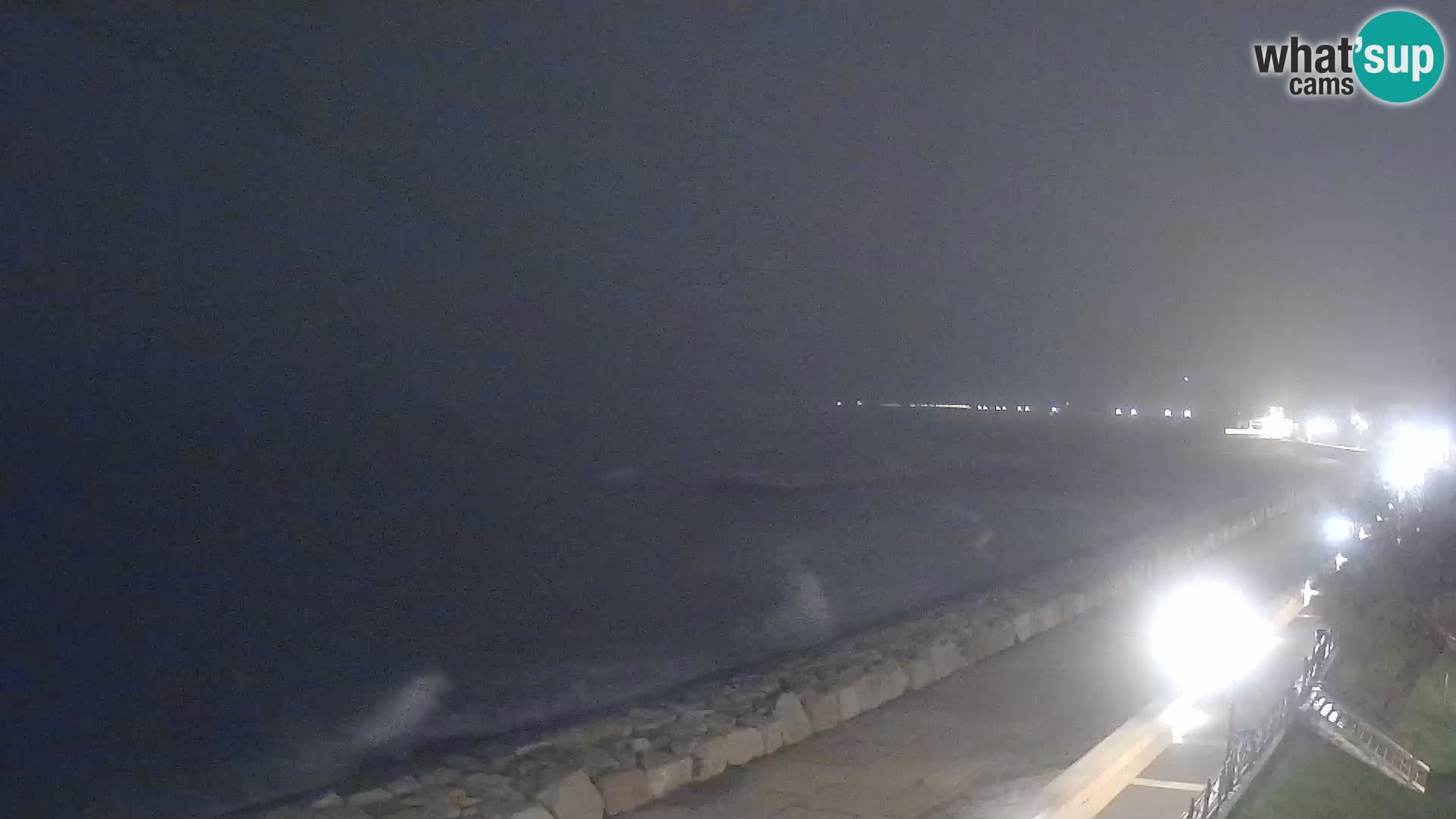 Webcam Caorle Ponente – Vue depuis les Marinai di Caorle