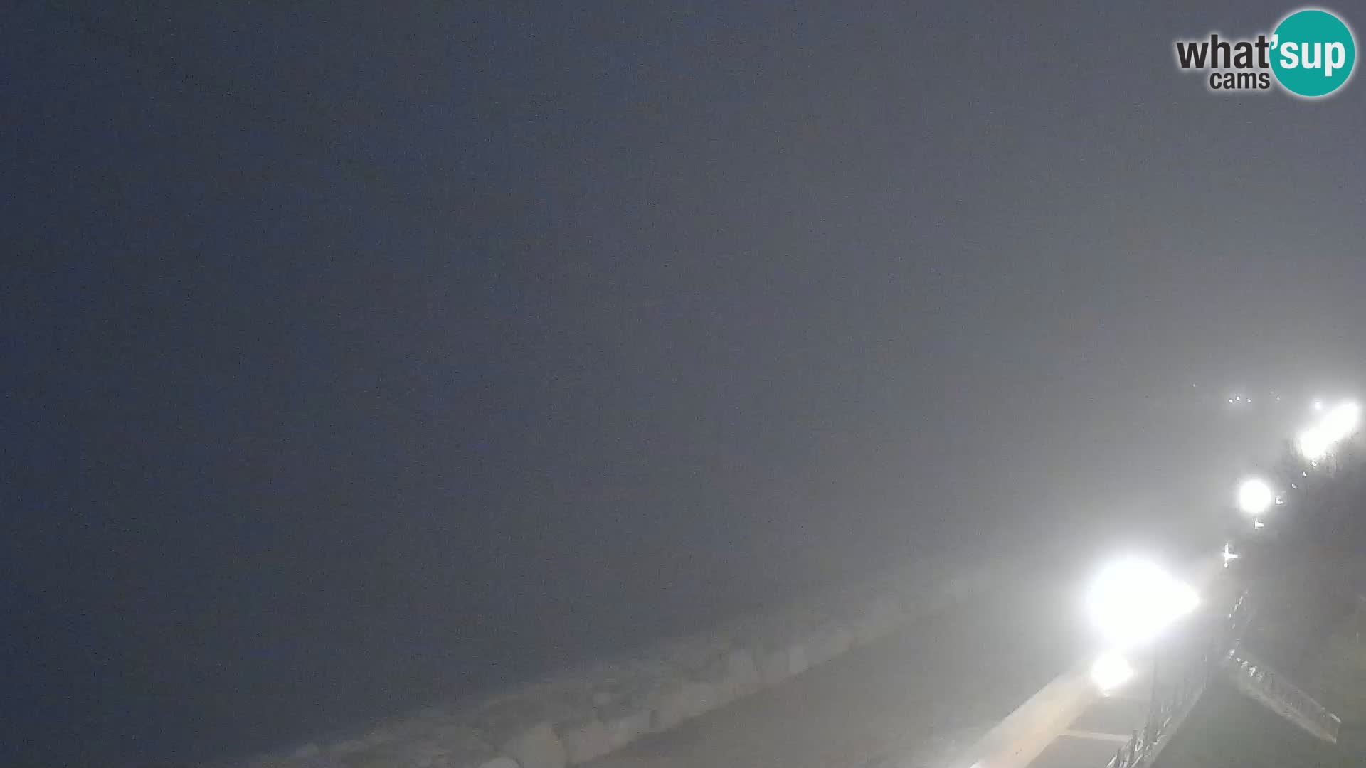 Webcam Caorle Ponente – Vue depuis les Marinai di Caorle