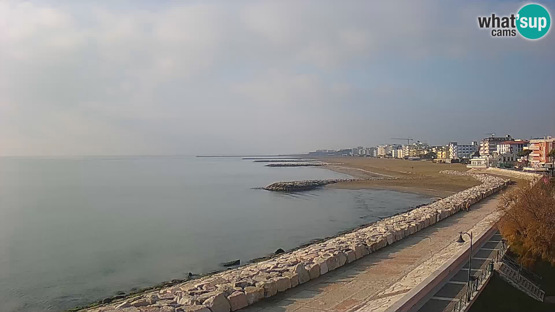 Webcam Caorle Ponente – panorama dall’ASS. Marinai di Caorle