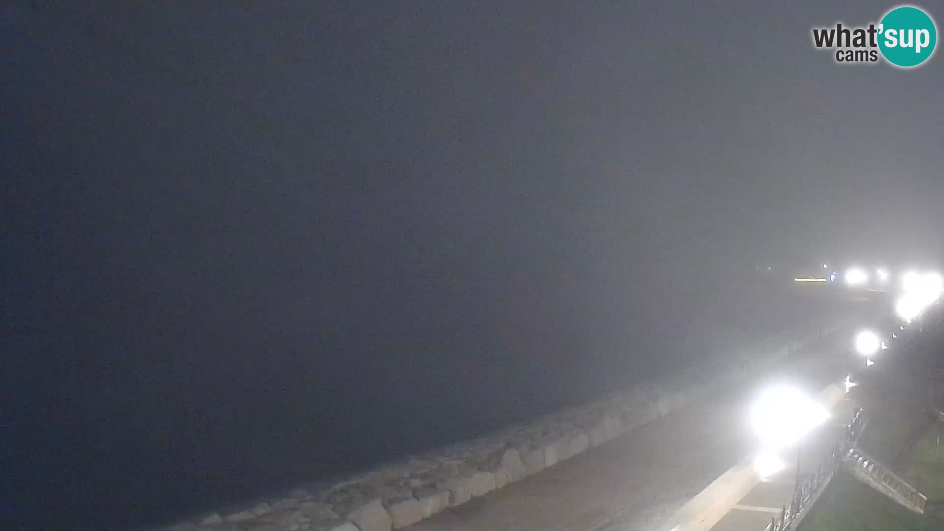 Webcam Caorle Ponente – Blick von Marinai di Caorle