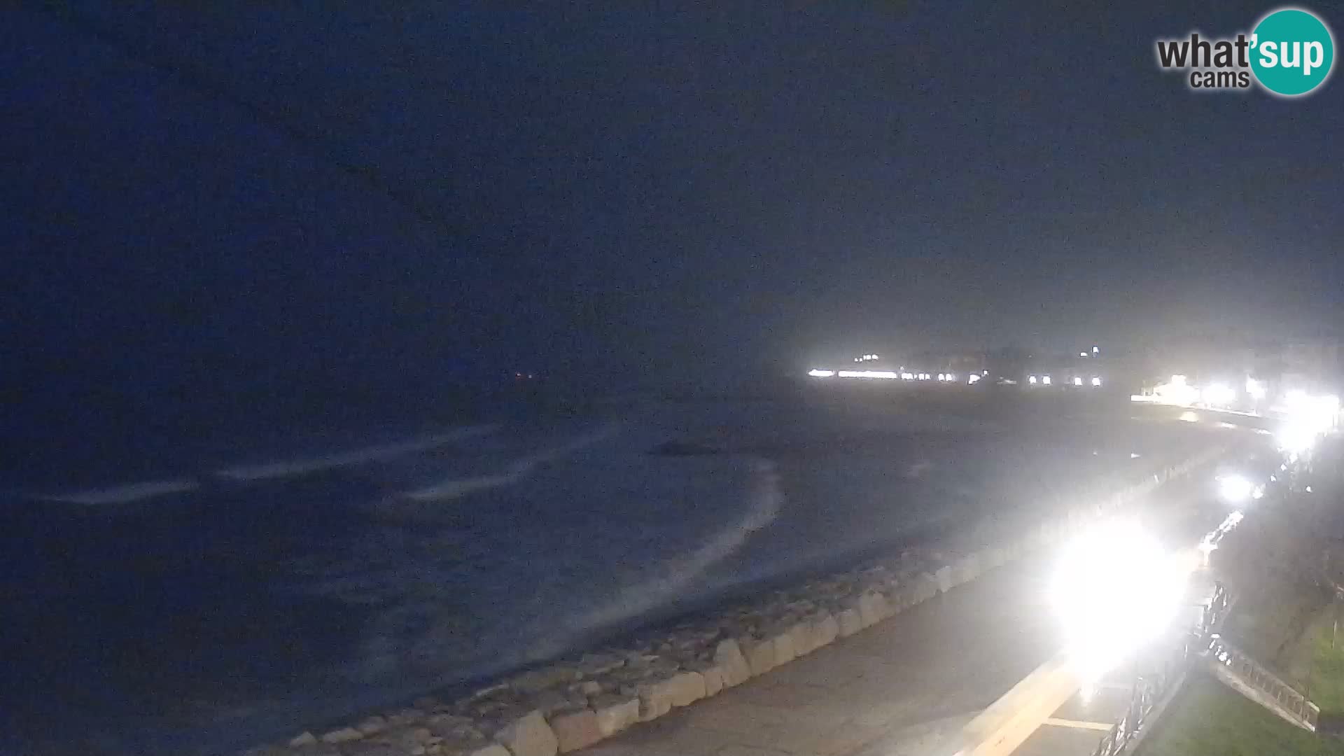 Webcam Caorle Ponente – Blick von Marinai di Caorle