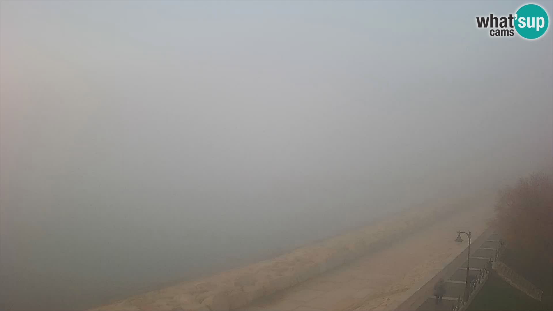 Webcam Caorle Ponente – Blick von Marinai di Caorle