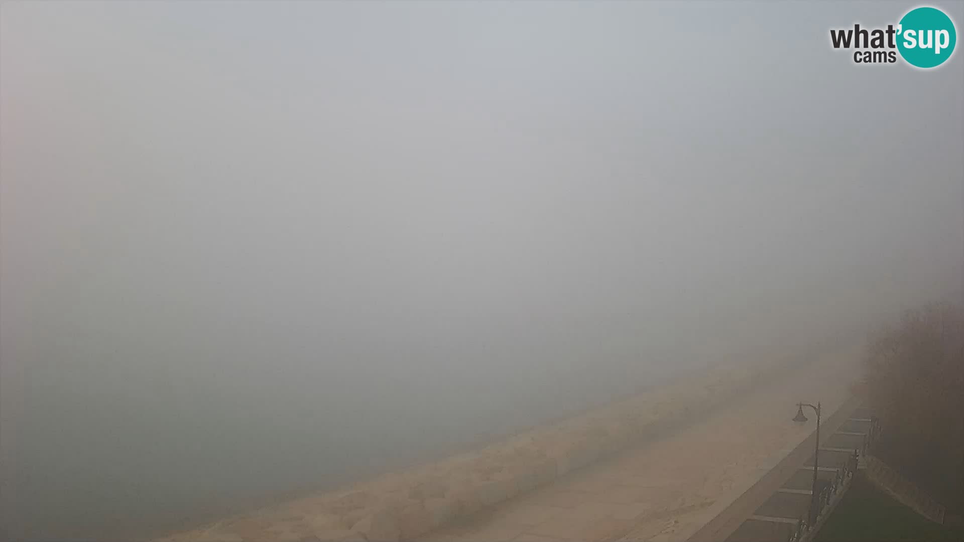 Webcam Caorle Ponente – Vue depuis les Marinai di Caorle