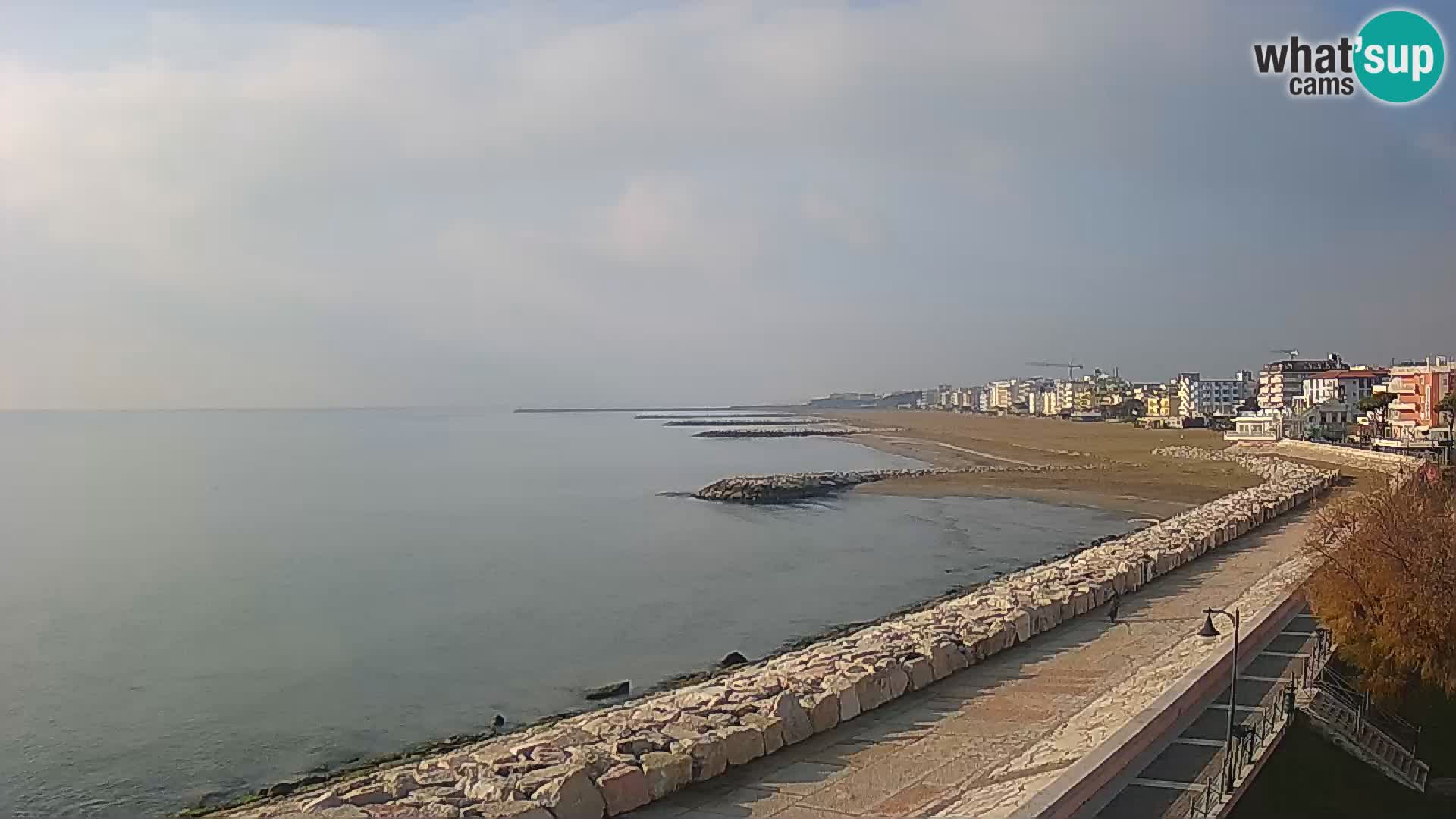 Webcam Caorle Ponente – View from Marinai di Caorle