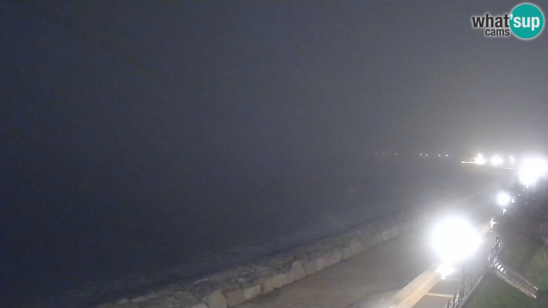 Webcam Caorle Ponente – Vue depuis les Marinai di Caorle