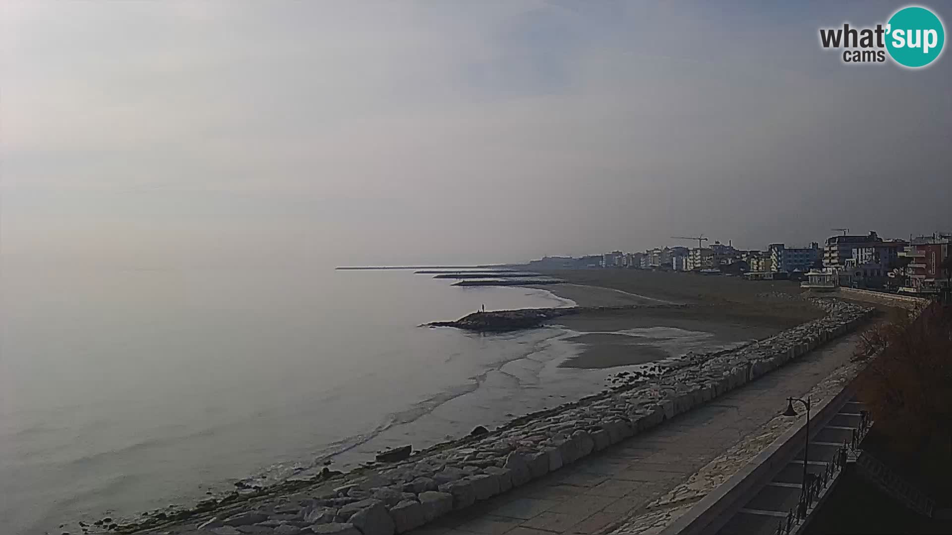 Webcam Caorle Ponente – Vue depuis les Marinai di Caorle