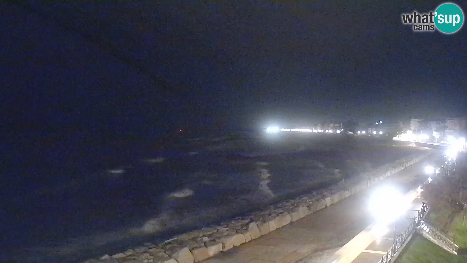 Kamera Caorle Ponente – Pogled iz “Marinai di Caorle”