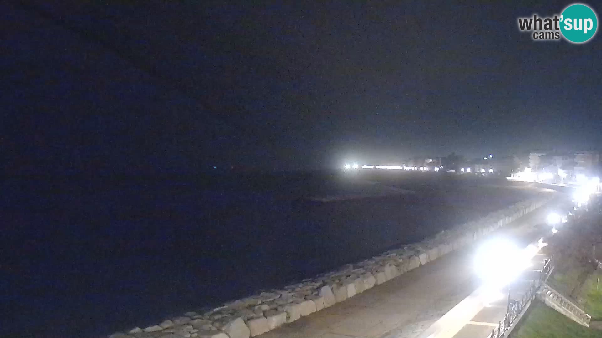 Webcam Caorle Ponente – Blick von Marinai di Caorle