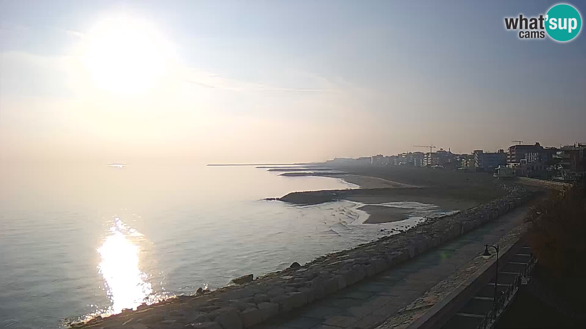 Webcam Caorle Ponente – Vista desde Marinai di Caorle
