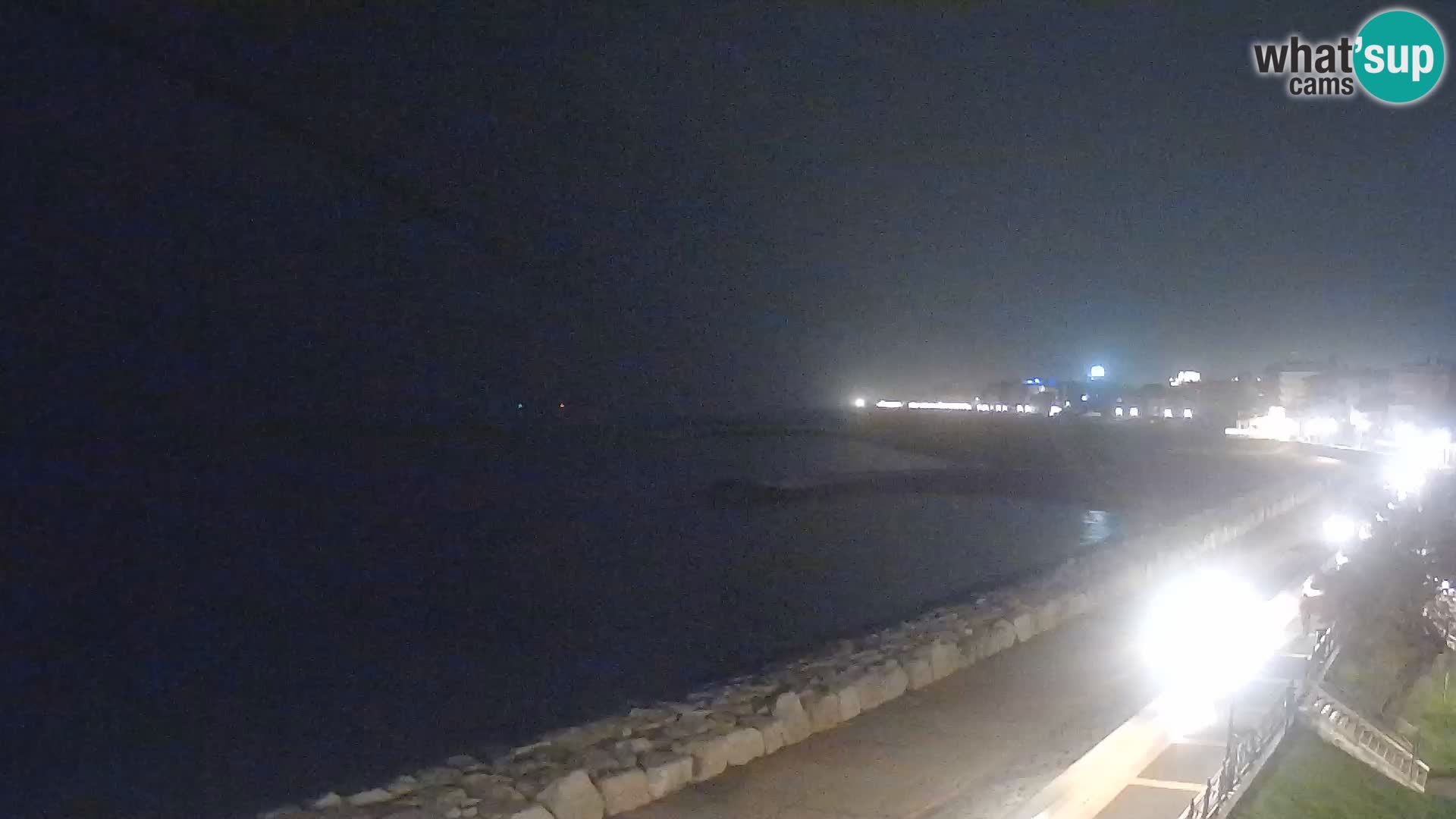 Webcam Caorle Ponente – Vue depuis les Marinai di Caorle