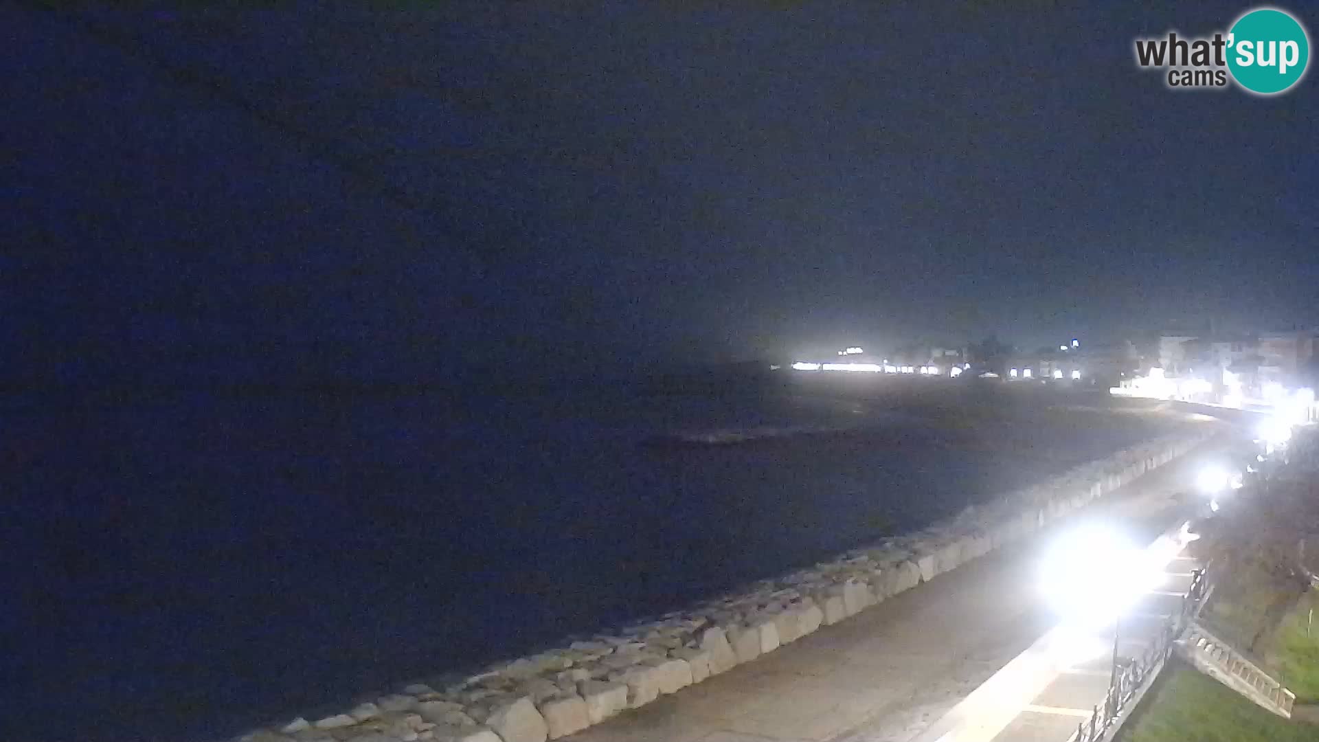 Webcam Caorle Ponente – Vue depuis les Marinai di Caorle