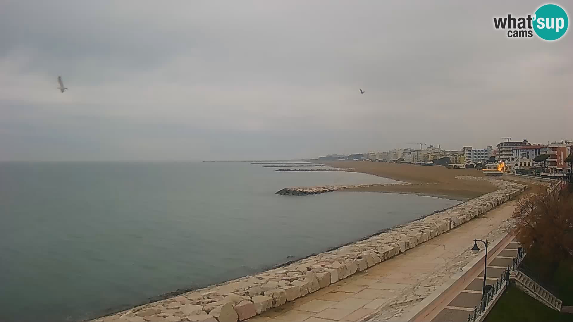 Webcam Caorle Ponente – panorama dall’ASS. Marinai di Caorle