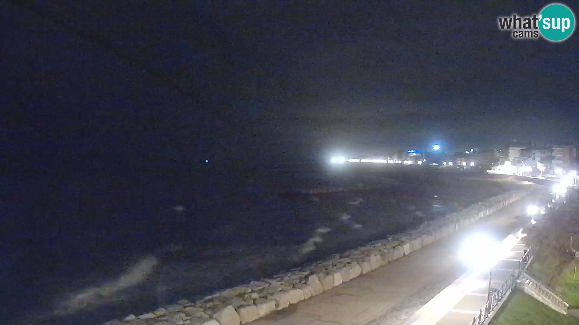 Webcam Caorle Ponente – Vue depuis les Marinai di Caorle