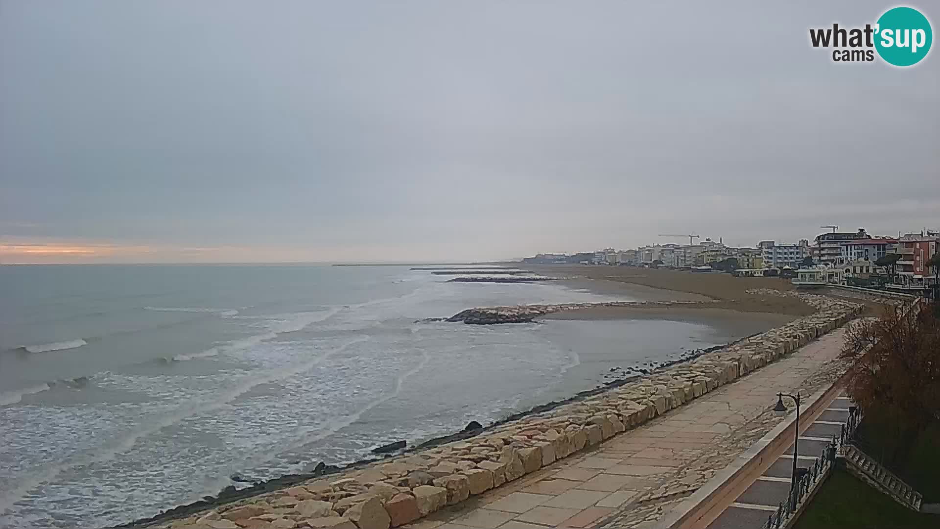 Webcam Caorle Ponente – View from Marinai di Caorle