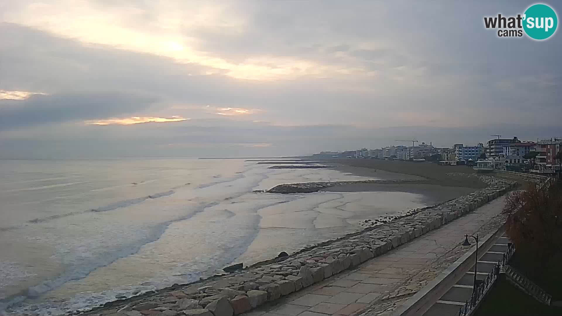 Webcam Caorle Ponente – View from Marinai di Caorle