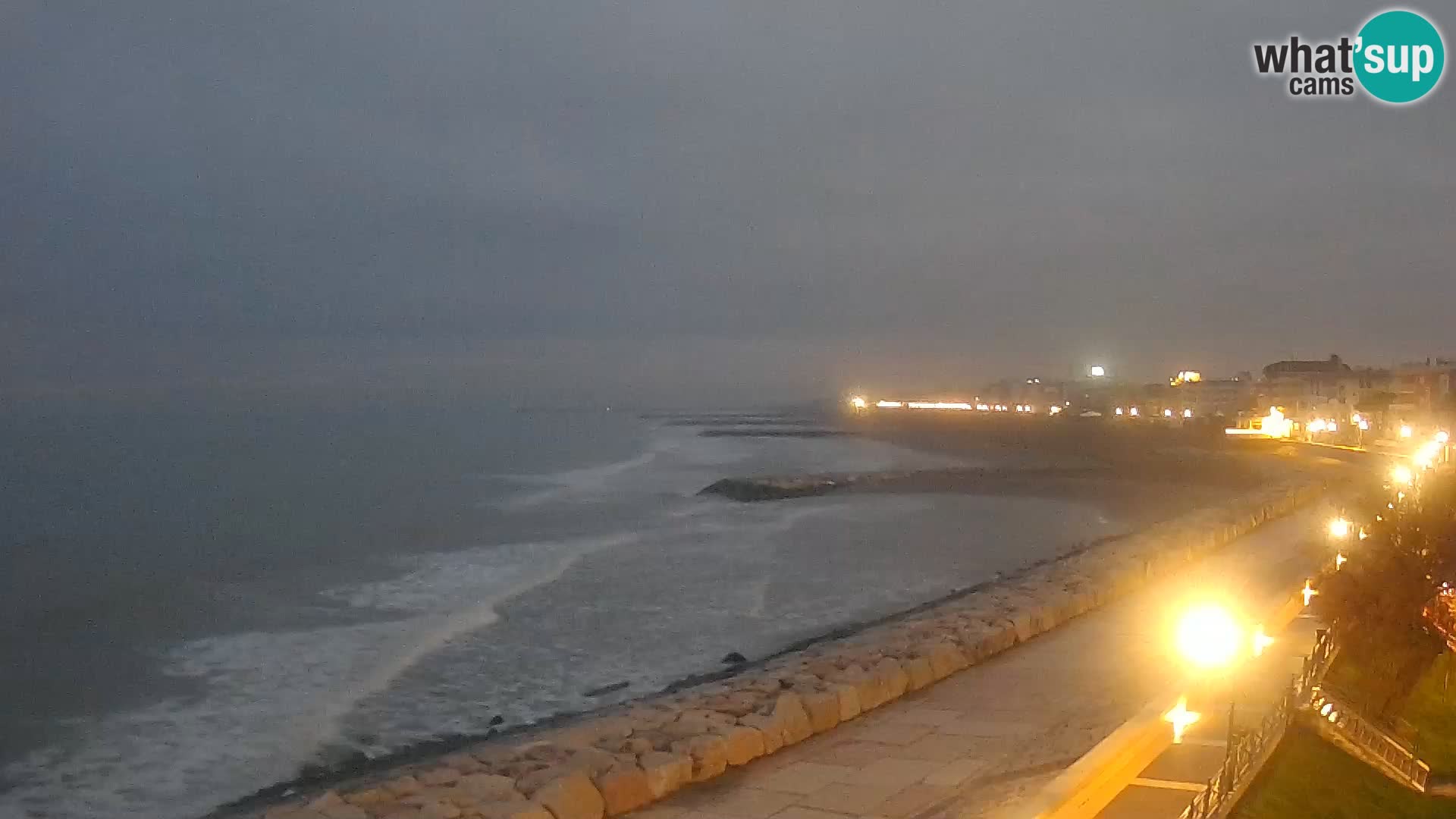 Webcam Caorle Ponente – Blick von Marinai di Caorle