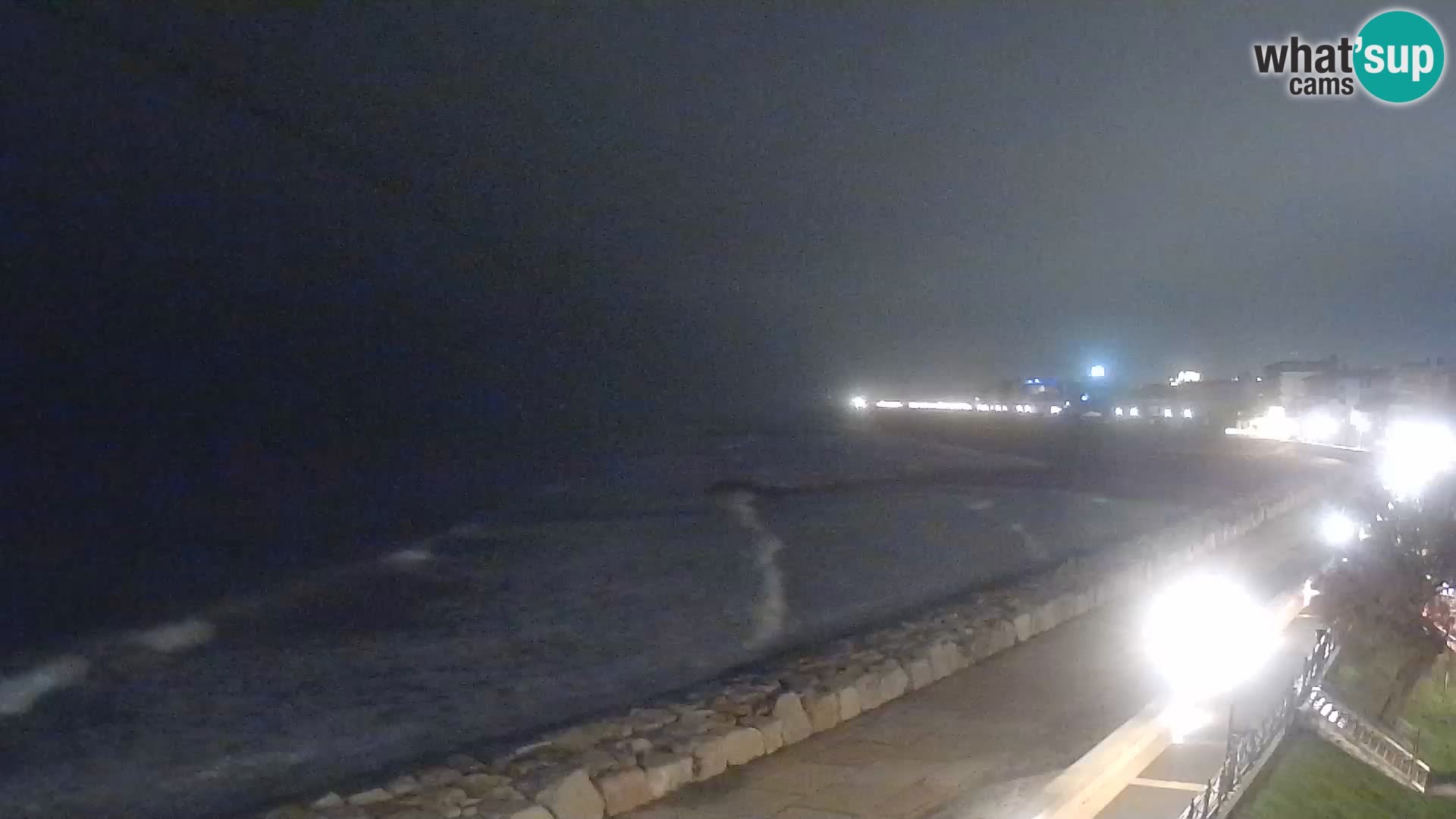 Webcam Caorle Ponente – Blick von Marinai di Caorle