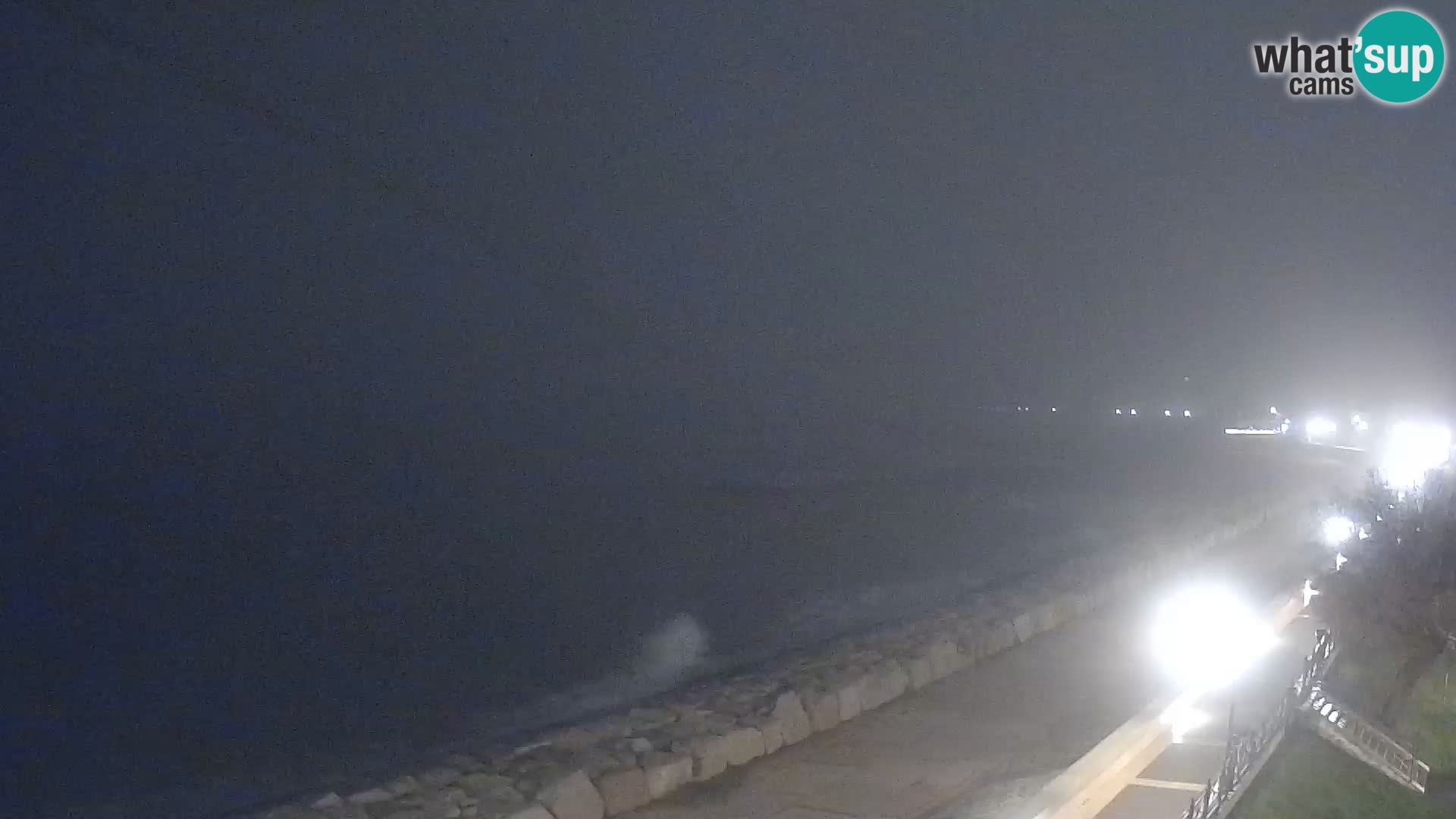 Webcam Caorle Ponente – Vue depuis les Marinai di Caorle