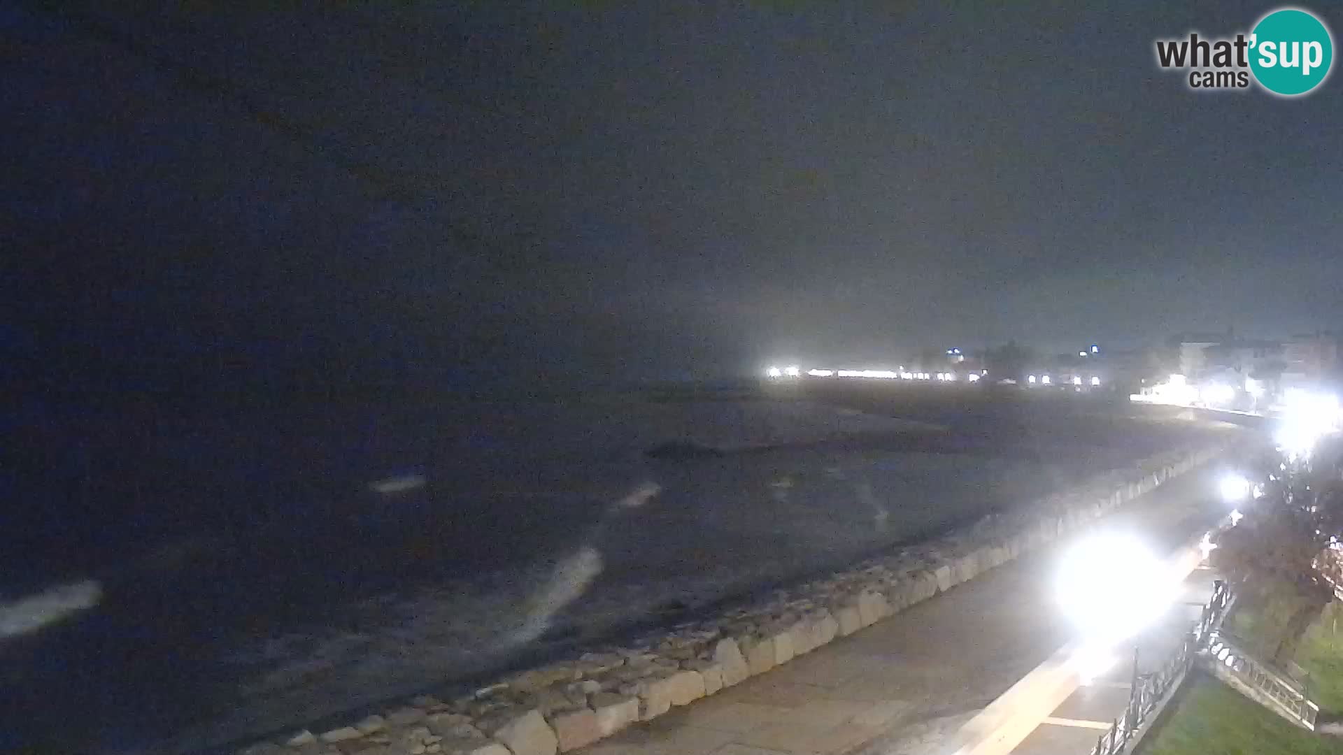 Webcam Caorle Ponente – Vue depuis les Marinai di Caorle