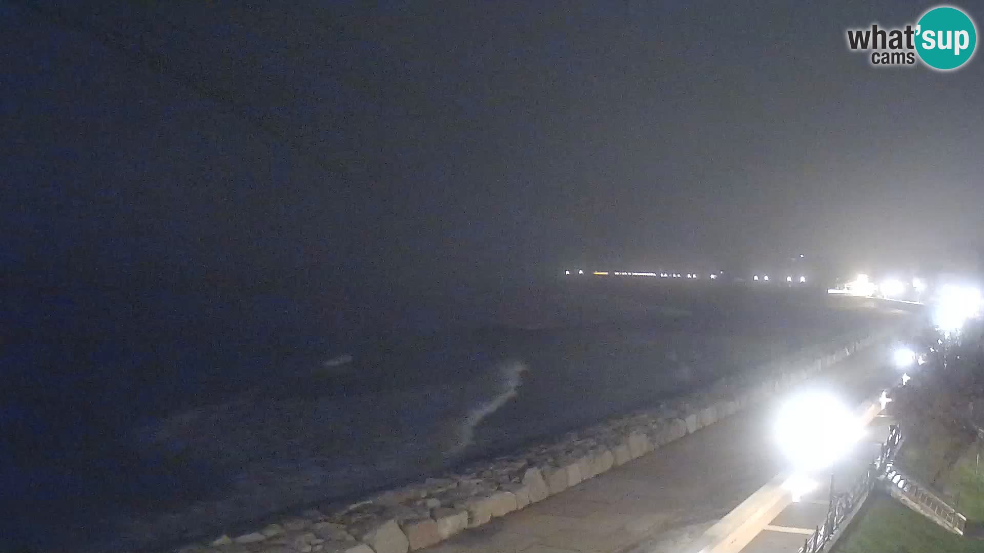 Webcam Caorle Ponente – Vue depuis les Marinai di Caorle