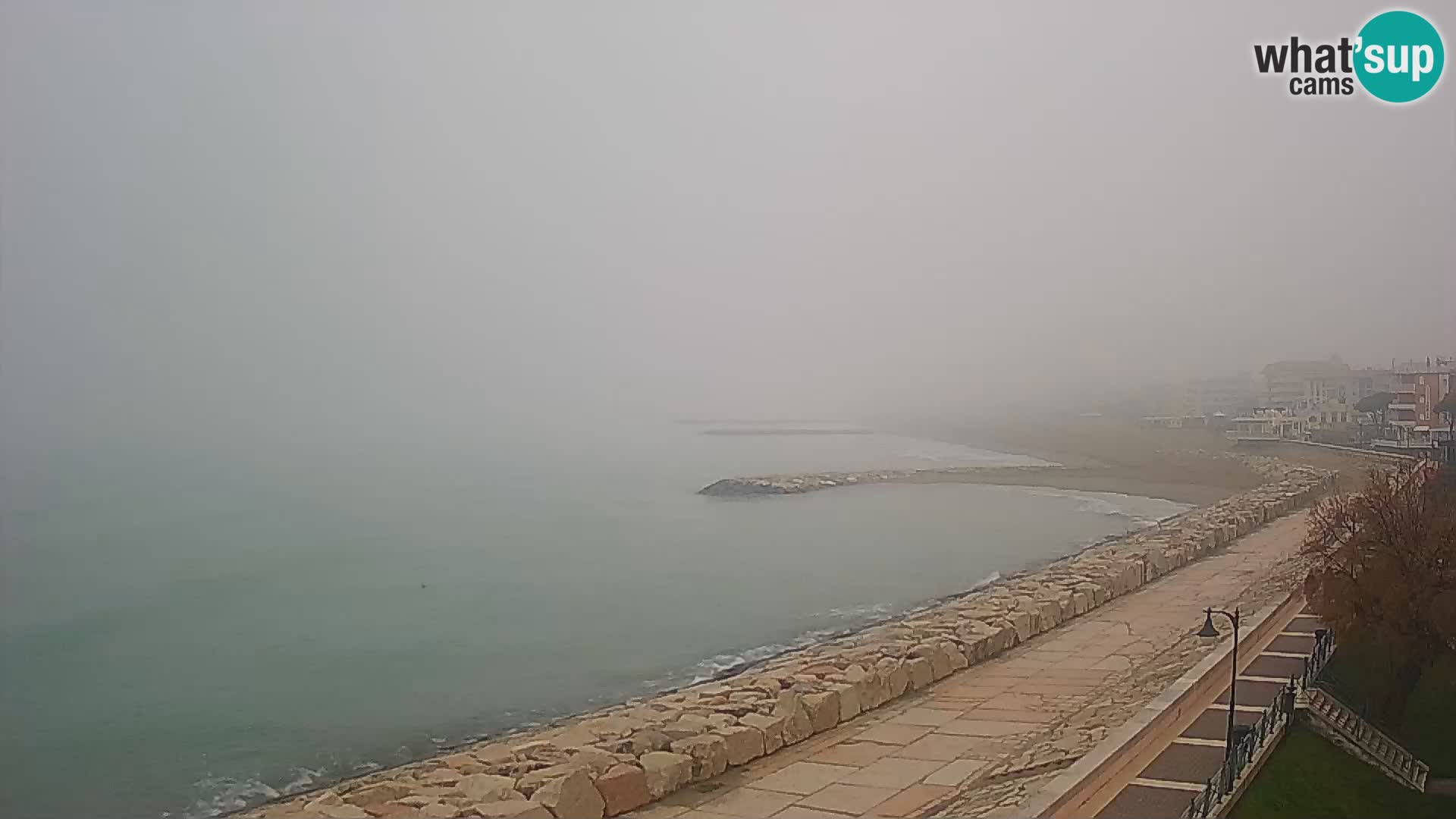 Webcam Caorle Ponente – Vue depuis les Marinai di Caorle