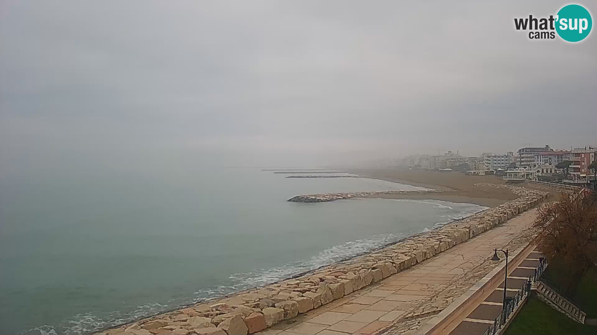 Webcam Caorle Ponente – Vue depuis les Marinai di Caorle
