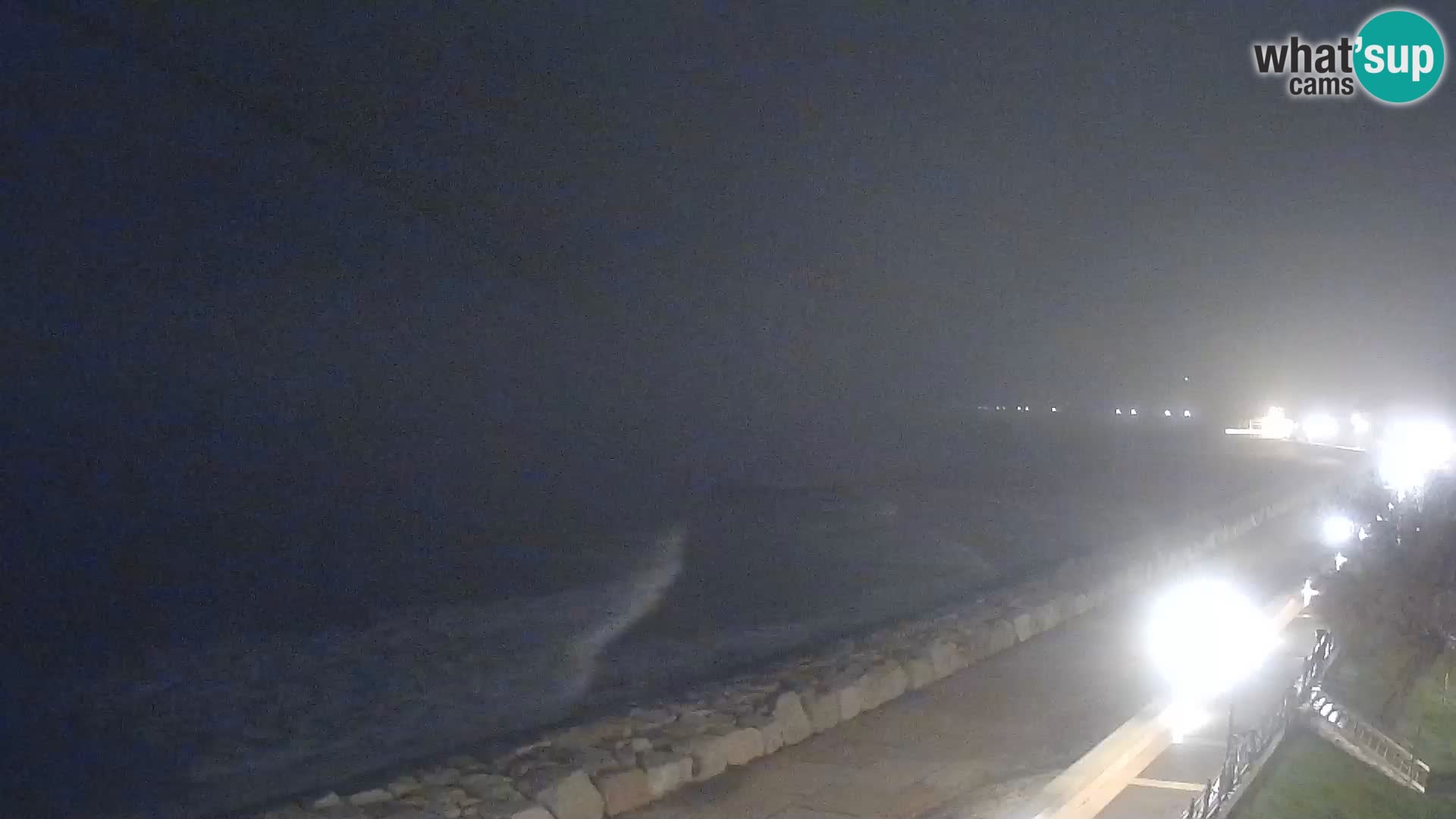 Webcam Caorle Ponente – Vue depuis les Marinai di Caorle